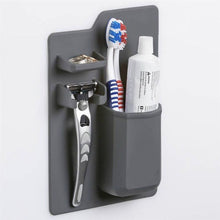 Load image into Gallery viewer, Creative Mighty Silicone Toothbrush Toothpaste Holder