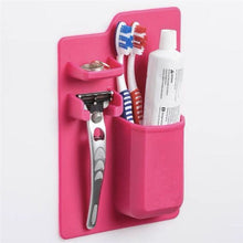 Load image into Gallery viewer, Creative Mighty Silicone Toothbrush Toothpaste Holder