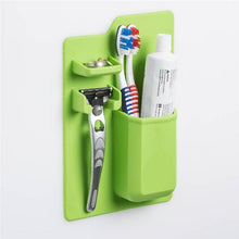 Load image into Gallery viewer, Creative Mighty Silicone Toothbrush Toothpaste Holder