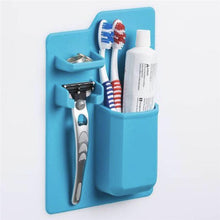 Load image into Gallery viewer, Creative Mighty Silicone Toothbrush Toothpaste Holder