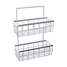 Load image into Gallery viewer, 1Pcs  Metal Double Layer Storage Hanging Basket